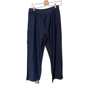 Country Store Women's Denim  Jeans Pants Elastic Waist Size L Pull On